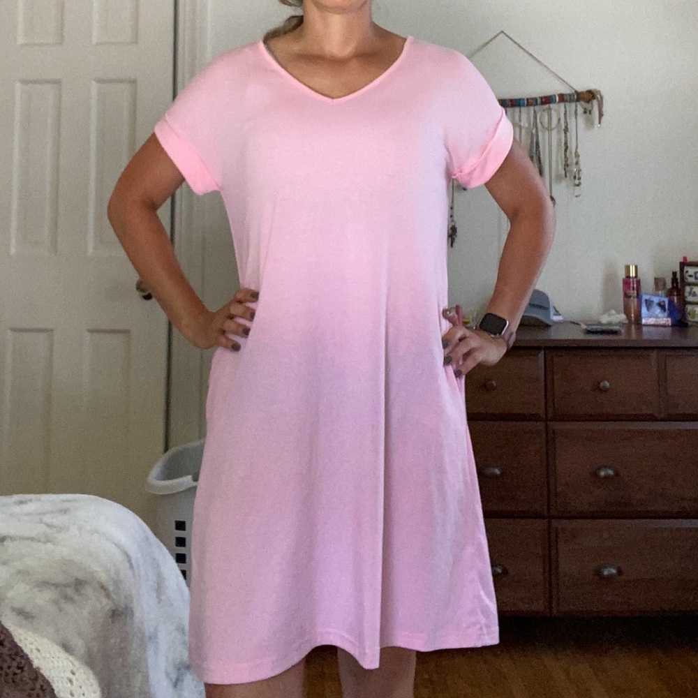 Pink Midi Dress - Picture 2 of 2
